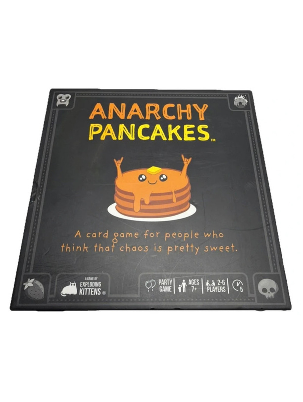 Anarchy Pancakes Card Game Exploding Kittens New Sealed